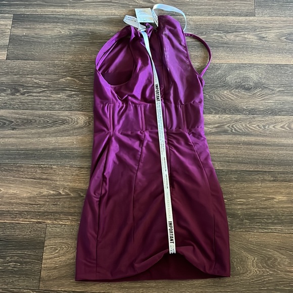 Influence Aubergine Dress - Picture 4 of 6